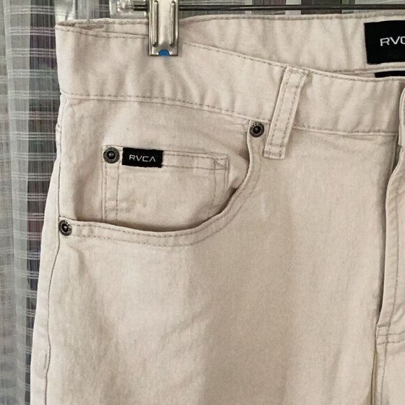 RVCA Jeans Daggers Pants 5 Pocket Men’s 31 x 31 Skater Surfer - Picture 4 of 8